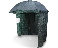 Skėtis NGT su sienelėmis, Camo, 2.20m