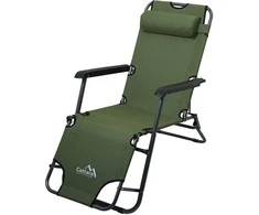 Stovyklavimo gultas Cattara Comfort – žalias