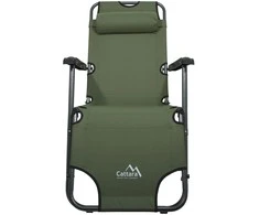 Stovyklavimo gultas Cattara Comfort – žalias