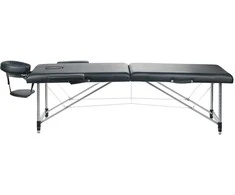 Sulankstomas masažo stalas BEAUTY SYSTEM ALU 2 Juodas