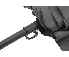 Sulankstomas skėtis Cattara Terst 180 cm – pilkas