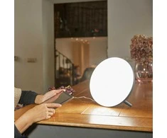 Šviesos terapijos lempa Lanaform Lumino LED Sidabrinis 10.000 Lux