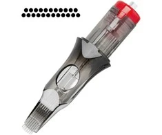 Activeshop Tatuiruotės kasetė El Cartel V2 - 0.35 23RM Medium Taper, 10 vnt.