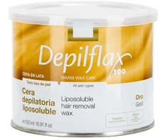 Activeshop Depilflax 100 depiliacinis vaškas, aukso spalvos, 500 ml