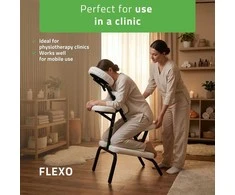 Vertikalaus masažo kėdė Habys Flexo Comfy Base baltas