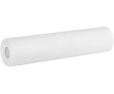 Activeshop Vienkartinis popierinis pakloto ritinys su folija 50 x 40 m, baltas