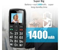 Senjorų telefonas Artfone C1+ (LT, LV, EE, RU)