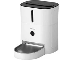 Išmanus maisto dozatorius Sponge Pet Feeder Smart Camera, baltas
