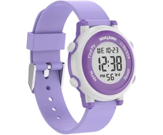 Išmanusis laikrodis Sponge Digital Watch WatchMe with Apple FindMy feature Violetinė