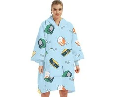 Blue Šilelis sweater blanket Mėlyna