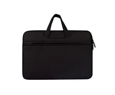 15.6" (~39.6 cm) Sponge 14" - 15,6" nešiojamo kompiuterio dėklas su rankena, juodas