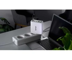 Sponge 4 Port Nešiojamas kompiuteris Charger C4 100W GaN