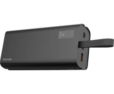 Sponge Energy 30000 QC 22,5W, du USB A, vienas USB C prievadas