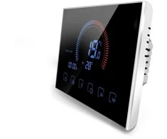 Thermostat SPRING TR8000-1WB (for underfloor heating) (juodas) with WIFI