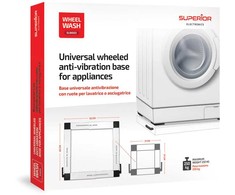 Superior Electronics Wheel Wash – Universalus antivibracinis pagrindas skalbimo mašinoms, su ratukais