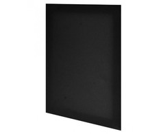 Dallprint Drobė ant medienos plaušų plokštės juoda 20x25cm 280g