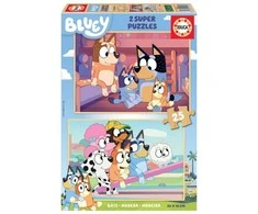 Educa 2 dėlionės (puzzle) 2x25 Mėlynas 3-6metų