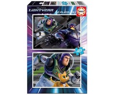 Educa 2 dėlionės (puzzle) medinės 2x48 LIGHTYEAR 4-6metų