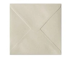 Galeria Papieru Vokai 160x160mm NATURE 10vnt šv rudi