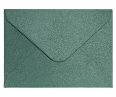 Galeria Papieru Vokai 70x100mm PEARL 150 g 10 vnt. žali