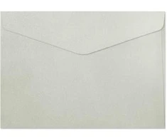 Galeria Papieru Vokai C5 PEARL 150g 10vnt šv.sidabriniai