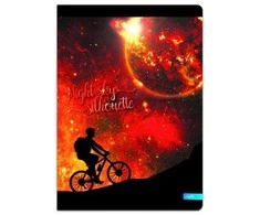 Lastva Sąsiuvinis A5 96lap 70g linija NIGHT SKY