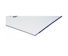 Office Products Segtuvas su metaliniu apvadu A4 50mm mėlynas