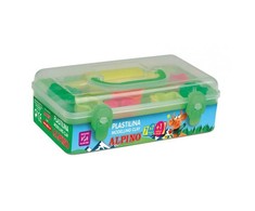 Plastilinas ALPINO 7sp+įrankių rinkinys