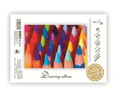 Smiltainis Piešimo albumas Gold A4 30 lapų 120gsm
