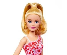 Barbie Mattel Barbė madistė rausva suknele