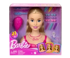 BARBIE stilizavimo galva – šviesūs plaukai (HMD88)