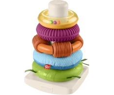 Mattel FISHER-PRICE jutiminis bokštelis – Supk ir statyk (HXK47)