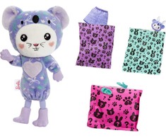 Mattel Čelsės „Cutie Reveal“ rinkinys, minkštutėlių kostiumų serija - triušelis + koala