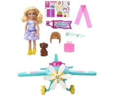 Barbie Mattel Čelsės lėktuvo rinkinys