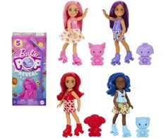Mattel CHELSEA POP REVEAL siurprizų rinkinys, vaisių serija (HRK58)