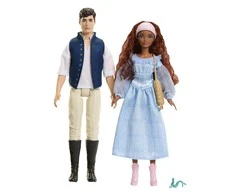 „Disney Little Mermaid“ herojai Erikas ir Arielė