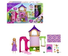 DISNEY PRINCESS Lėlės Auksaplaukės ir bokšto rinkinys