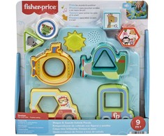 Mattel FISHER-PRICE formelių rūšiuoklė – Mašinėlės (HRP31)