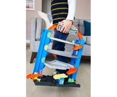 Mattel Hot Wheels garažas su triukais