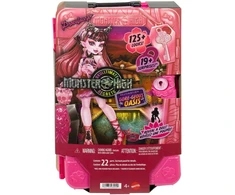 Lėlė su drabužiais ir aksesuarais „Monster High Skulltimate Secrets Drakulaura“, JDR50