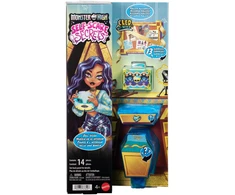 Lėlės ir aksesuarų rinkinys „Monster High Self-Scare Secrets Kleo“, JMG74