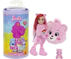 Mattel CHELSEA CUTIE REVEAL CARE BEARS siurprizų rinkinys (JCN97)