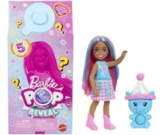 Mattel CHELSEA POP REVEAL ANIMAL PARTY siurprizų rinkinys (JCN89)