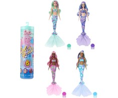 Mattel BARBIE COLOR REVEAL undinės siurprizų rinkinys, giliųjų vandenų serija (HRK12)