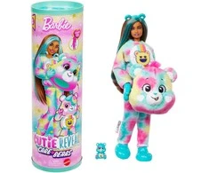 Mattel BARBIE CUTIE REVEAL CARE BEARS rinkinys – Good Vibes Bear (JFV62)