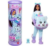 Mattel BARBIE CUTIE REVEAL CARE BEARS rinkinys – Dream Bright Bear (JFV61)