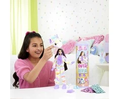 Mattel „Barbie Cutie Reveal“ zebriukės rinkinys, spalvotų sapnų serija