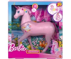 Vienaragis su garsais ir šviesomis Mattel Barbie Dreamtopia (JCP78)