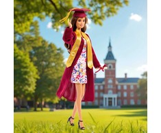 Mattel BARBIE GRAD WISHES kolekcinė absolventė lėlė (JJX81)