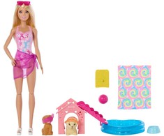 Mattel BARBIE lėlės ir gyvūnėlių rinkinys (JBF35)